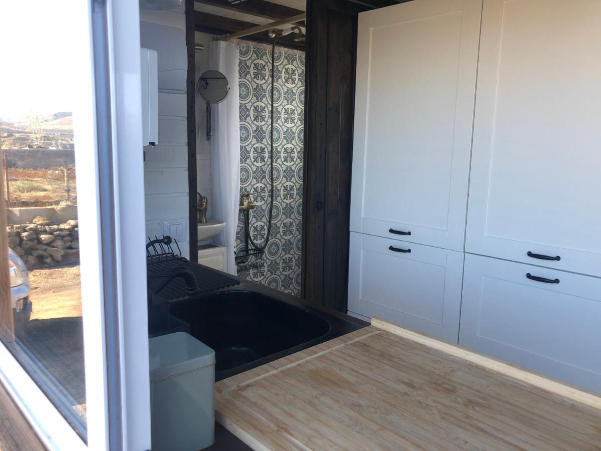 Tinyhouse Luna With Ac, Bbq And Beautiful View La Vegueta Kültér fotó