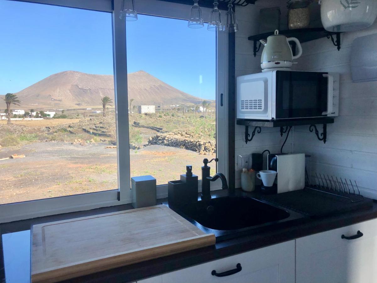 Tinyhouse Luna With Ac, Bbq And Beautiful View La Vegueta Kültér fotó