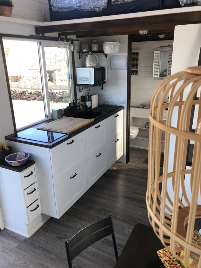 Tinyhouse Luna With Ac, Bbq And Beautiful View La Vegueta Kültér fotó