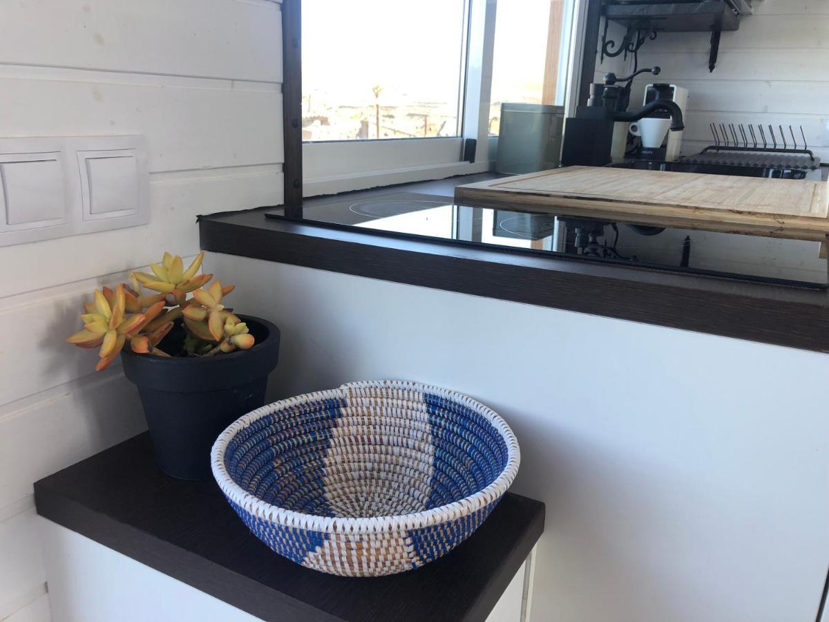 Tinyhouse Luna With Ac, Bbq And Beautiful View La Vegueta Kültér fotó