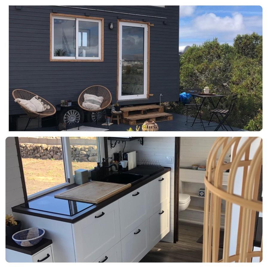 Tinyhouse Luna With Ac, Bbq And Beautiful View La Vegueta Kültér fotó